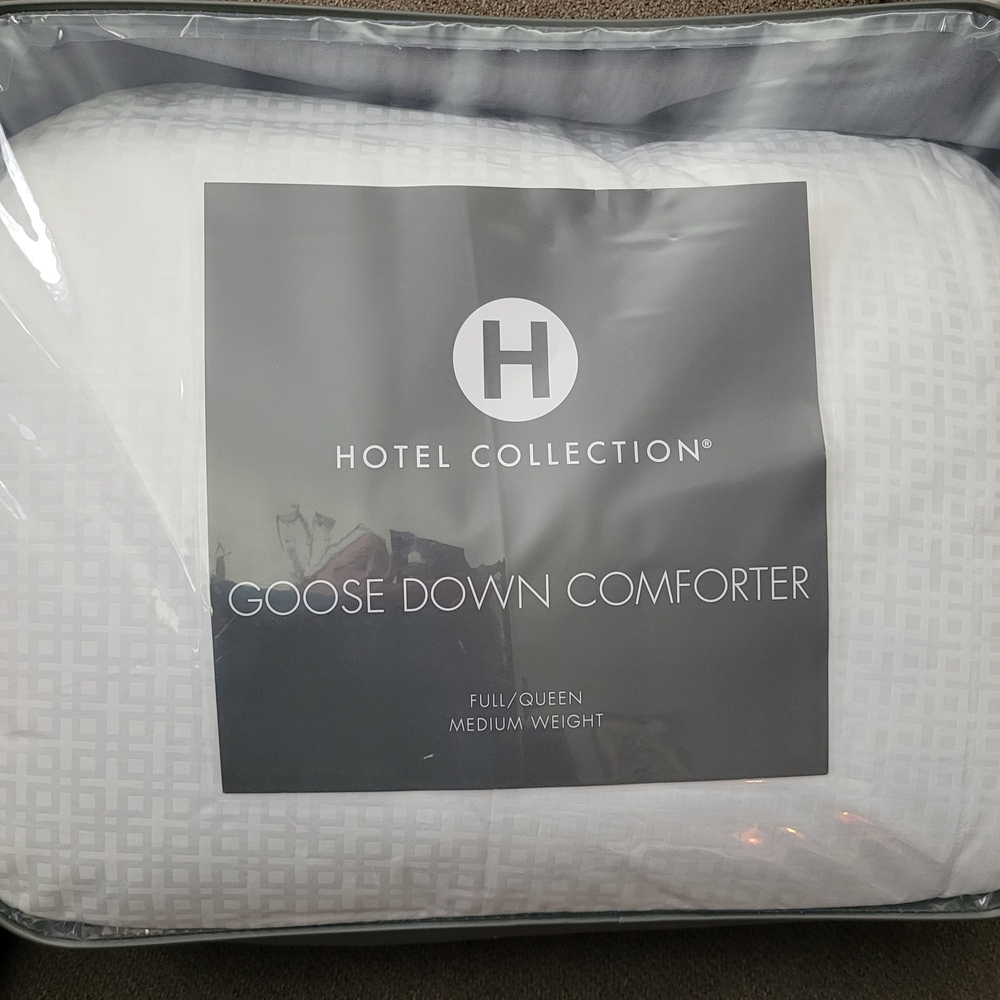 Hotel Collection White Goose Down Comforter